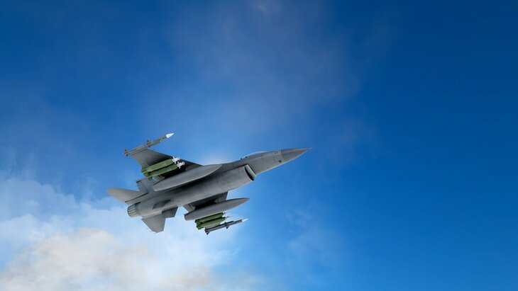 � ������ ��������� ������ �������-����� ����������� F-16