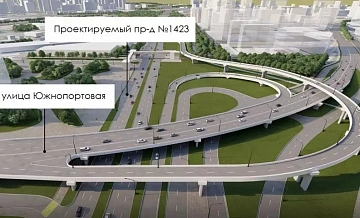 В районе Братеево построят транспортную магистраль