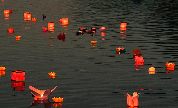 В ЮАО проведут фестиваль водных фонариков