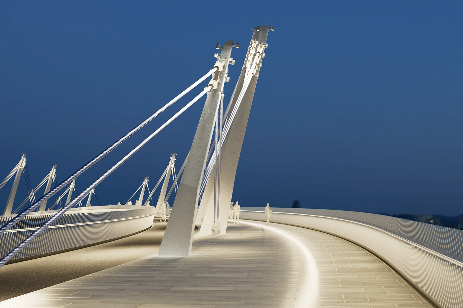 Пешеходный мост в Нагатинском Затоне начнут возводить в текущем году