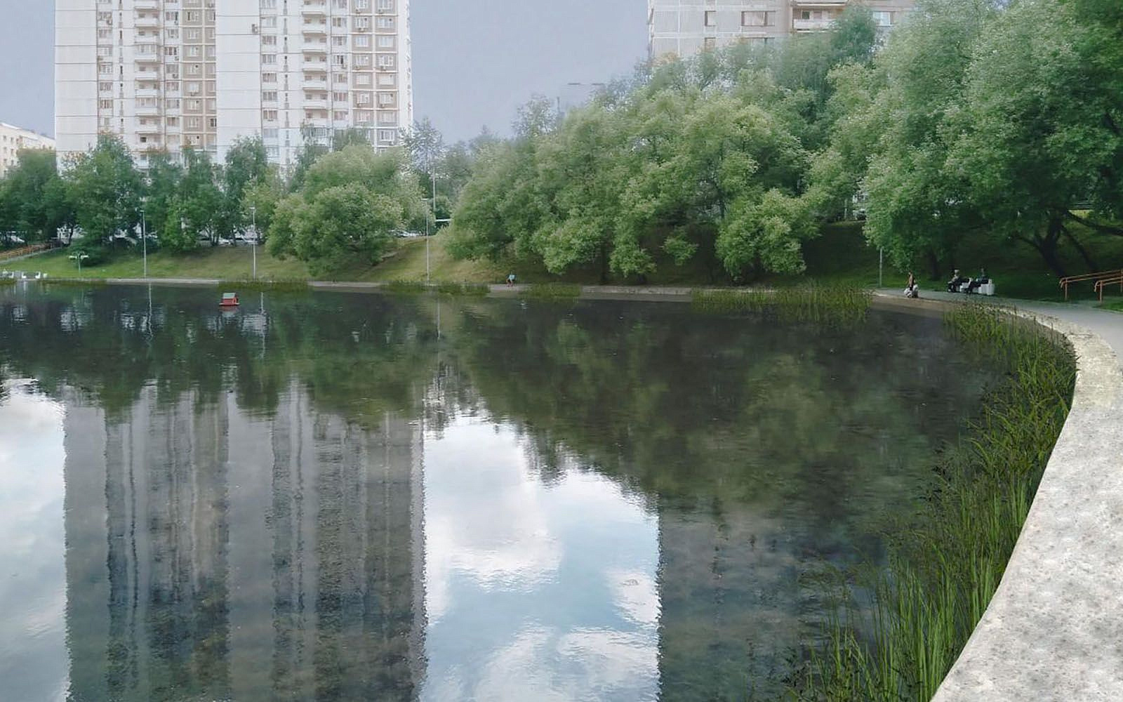 Кожуховский пруд очистят от ила