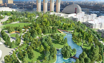 Парк у метро "Ходынское поле" будет построен за счет частного инвестора